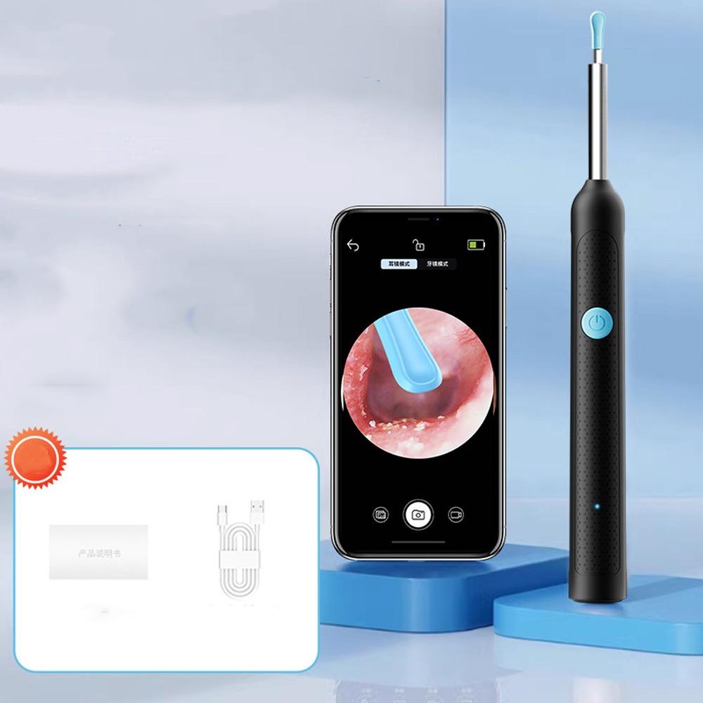 

HD Camera Otoscope Endoscope Wireless WiFi Wax Removal Tool Cleaning Tools Ear Cleaner Kids Adults Style 3