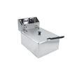 Large Capacity Electric Deep Fryer Single Cylinder French Frying Machine Stall Snack Cooking Equipment