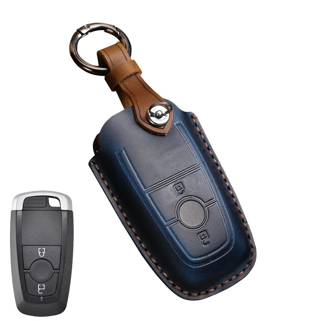 Lincoln Ford Key Case - Raptor, Explorer, Everest, Mondeo, Edge - Cowhide Material