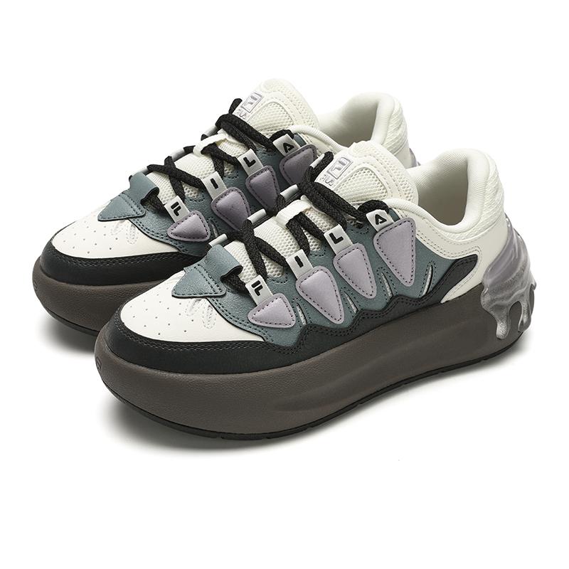 FILA Carrot 2 Casual Sneakers Comfortable Versatile Non-Slip Durable Low-Top Women sneaker White Black F12W511208FVB