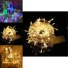 Bezaubernde 10m 100 LEDs Lichterkette Perfekt Für Weihnachtsbaumschmuck Und Festliche Atmosphäre