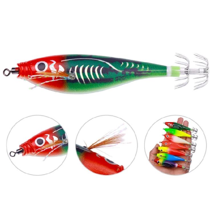 Luminescent Squid Simulation Squid Hard Baits Attracting Artificial Baits