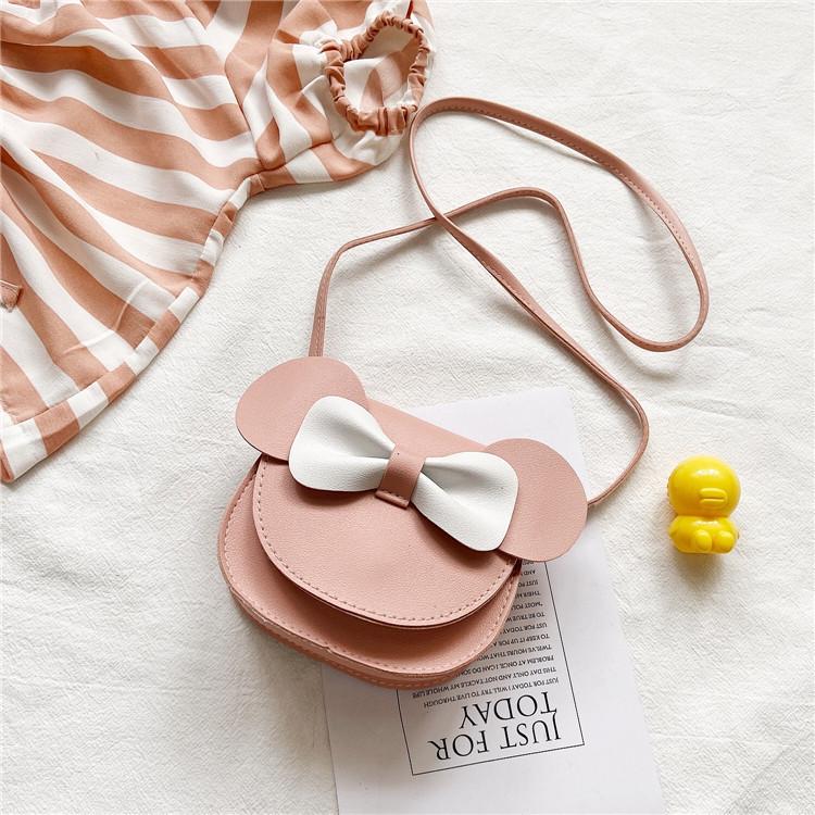 Trendige Mini-Crossbody-Münzbörse für Mädchen - Niedliche Prinzessinnen-Handtasche