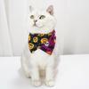 Halloween Pet Bandana Bib Polyester Triangle Scarf for Cats Dogs Fashion Accessory Holiday Costume Dress Up