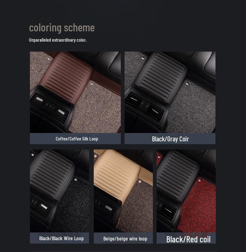 Great Wall Cannon Full Coverage Floor Mats for 20-25 Models, Off-Road & Commercial King Kong Edition
