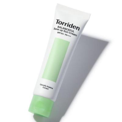 Torriden Balanceful Cica Tone-Up Sonnencreme Koreanisch LSF50+ PA++++ Breitbandschutz für empfindliche, matte & gereizte Haut 50ml