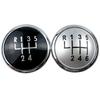 For Volkswagen VW Polo 9N 9N2 (2002-2010) Gear Shift Knob Speed Number Emblem Badge Car Styling Accessories