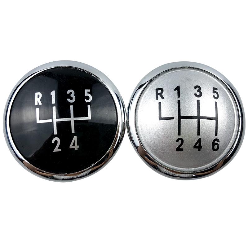For Volkswagen VW Polo 9N 9N2 (2002-2010) Gear Shift Knob Speed Number Emblem Badge Car Styling Accessories