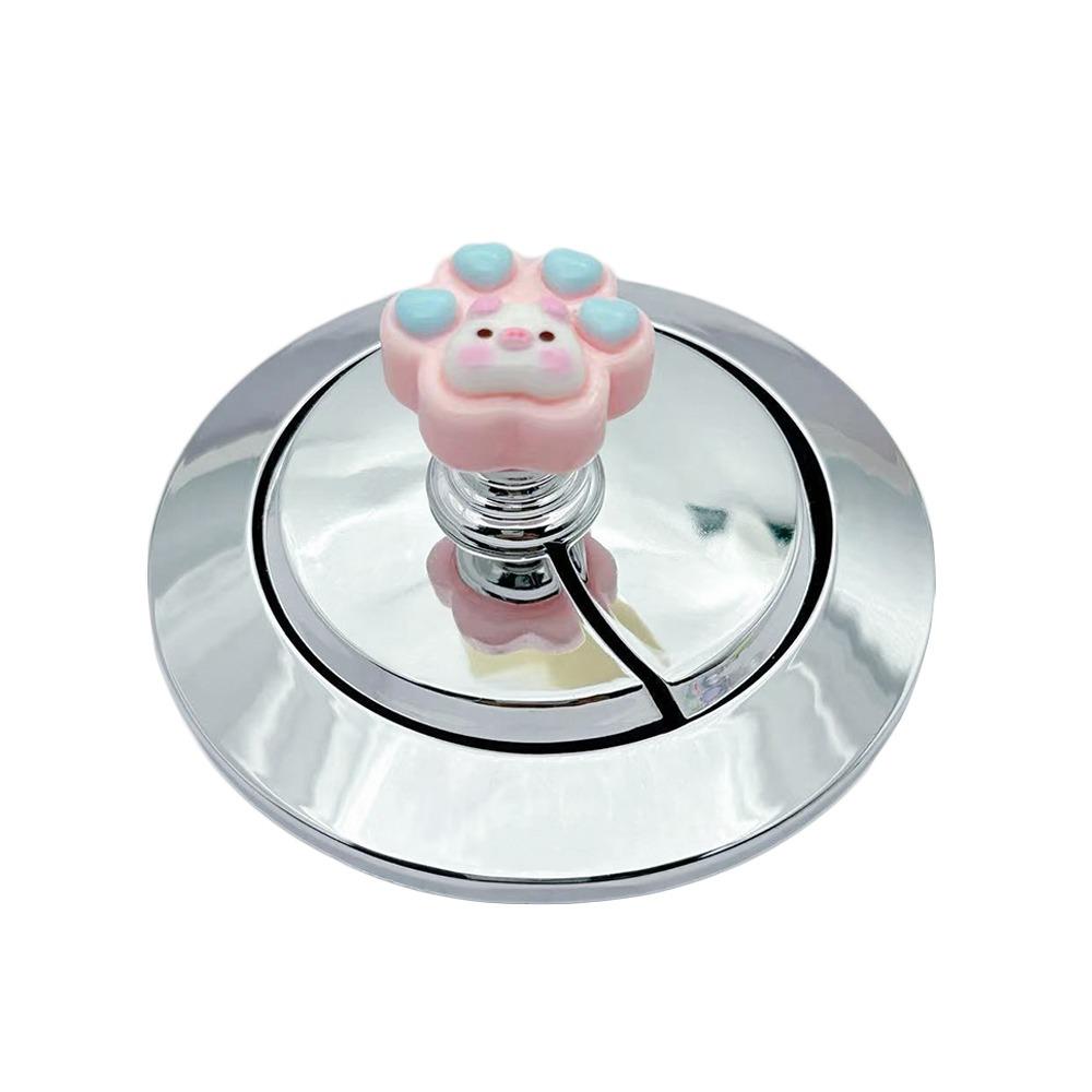 

Сливной сменный бачок для унитаза кнопка кошачья лапка свинка кнопка слива унитаза кнопка слива унитаза розовый