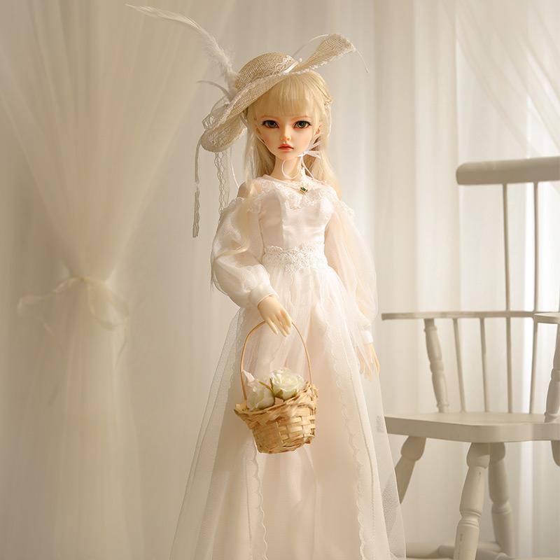 Fantasy Angel Abe Ball Jointed Doll Msd Toys Resin Surprise Gifts BJD 1/4 Kpop for Girls Kids Round Sensory Durable Bouncy Compression Elastic