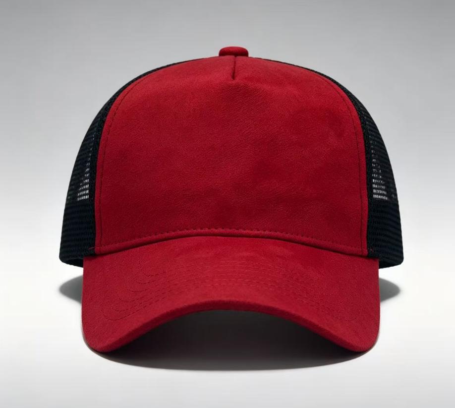 European and American truck driver hat suede mesh hat new outdoor baseball cap sunshade cap men