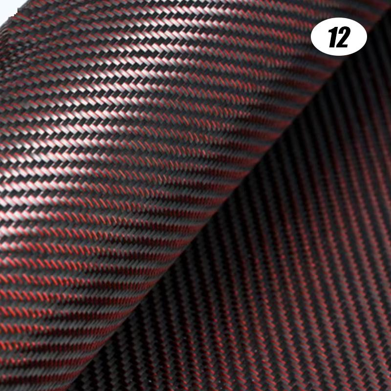 20*20cm Carbon Aramid Fiber Hybrid Fabric Cloth 3K 240gsm Twill/Plain Weave Honeycomb Carbon Fiber Fabric Diy Material