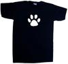 Paw Print V-Neck T-Shirt
