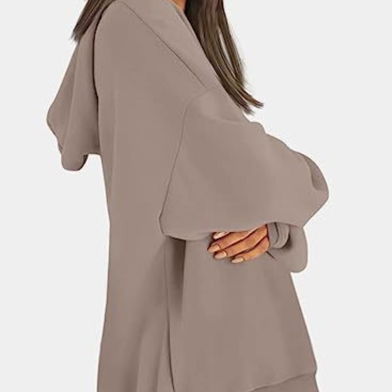 Damen Oversized Kapuzensweatshirt