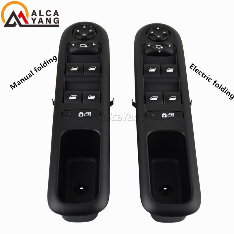 Master Power Window Switch For Peugeot 3008 5008 Hatchback Wagon Left front door lifter switch 96650621ZD 6490X6 .