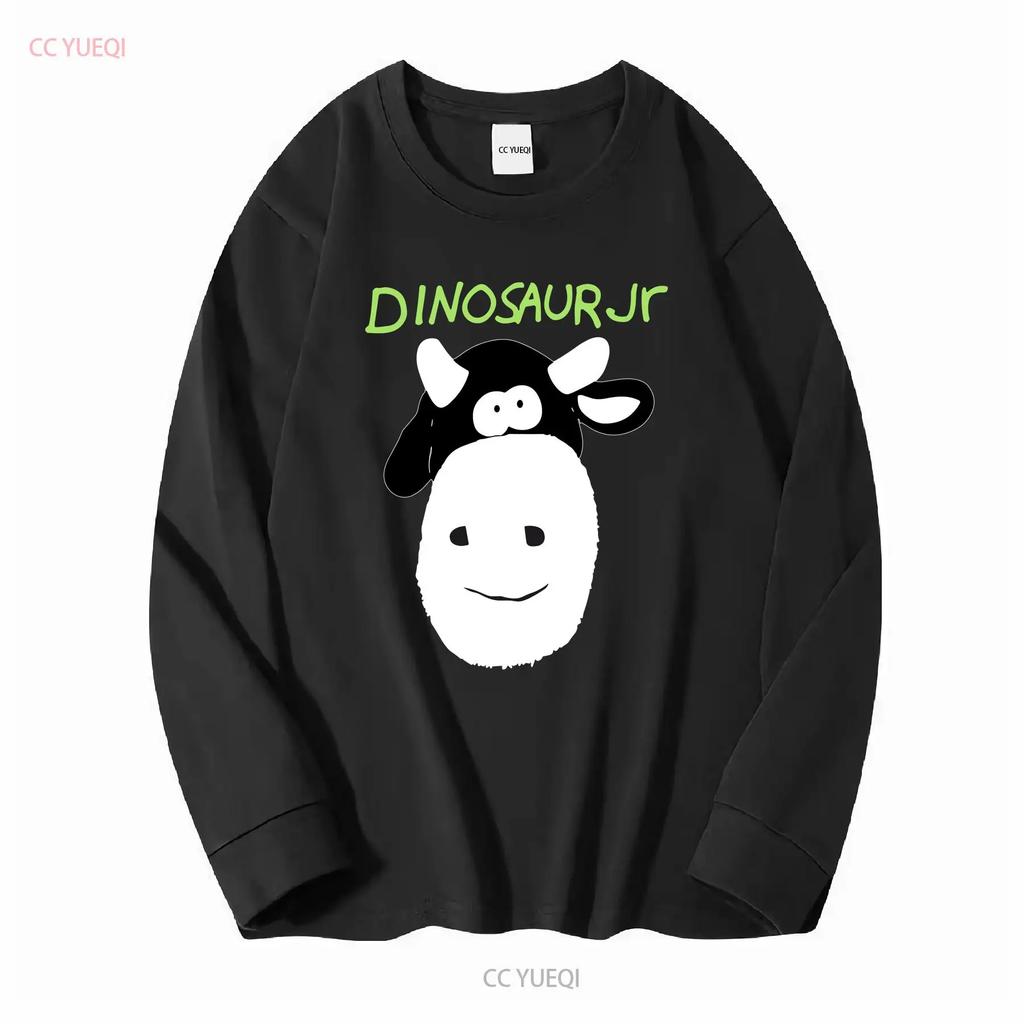 Dinosaur Jr Cow Men T shirt Purple Cotton All Sizes S 5XL Fan Q866 long or short sleeves vintage Washed homme Soft Unisex