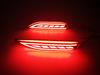 Reflector for Mitsubishi Xpander 2017 2018 2019 Tail Rear Bumper Light Lamp LED Rear Bumper Brake Light Lamp