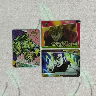 JoJo's Bizarre Adventure Part 3 Dio the World Lenticular Trading Card Set Used