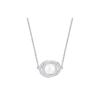 Alloy Artificial Crystal Necklaces Women's 5289269