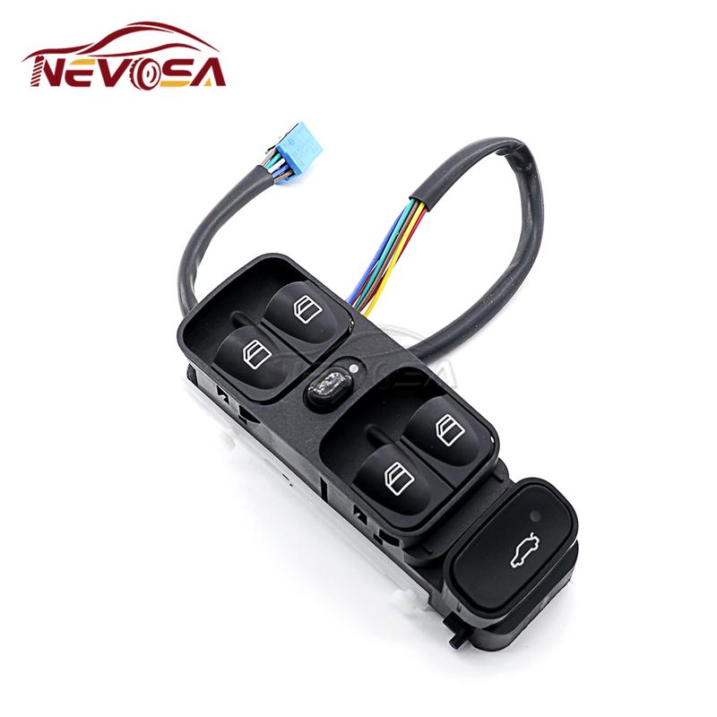 NEVOSA A2098203410 For Mercedes W209 CLK320 CLK500 03-09 EC Power Window Switch Control Button Car Replacement Parts A2038200110