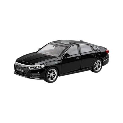 1/24 Scale HONDA ACCORD Miniature Car Model Toys Alloy Diecast Vehice 6 Door Opened Sound Light Pull Back Toy Children's Birthday Gift
