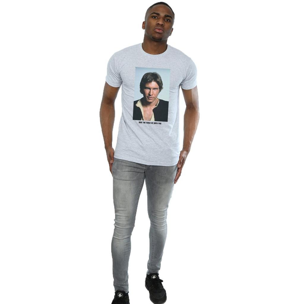 Star Wars Pánské tričko Han Solo May The Force