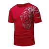 Tiger T-Shirt Mode 3D Herren Kurzarm Street Casual Sport Tops Übergroßes O-Ausschnitt T-Shirt Tops Frühling Sommer Herrenbekleidung