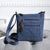 Yogodlns Módní modré džínové kabelky přes rameno Dámské kabelky Messenger Bag Tašky Dámské Sling Bag