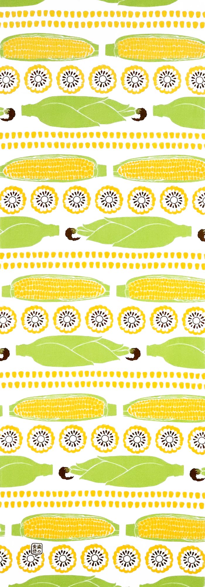 

Dyeing Anbo Hand Towel Corn Authentic Dyed Cotton Tokuoka Made in Japan 35cm x 100cm It s Season 100%