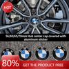 BABH1 New 2025 56mm 60mm 65mm 70mm Suitable for BMW Car Wheel Hub Center Cap Aluminum Sticker F30 E46 E39 F10 E87 E90 E92 E60 G20 Acce