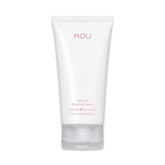 AOU Tone-Up Dazzling Cream 01 White 100ml (3 Options) #100ml x 1pcs