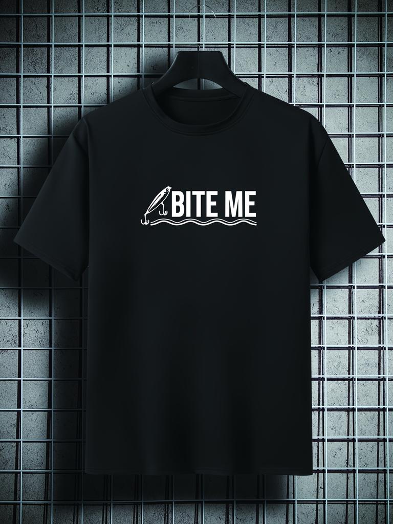 Large Men's Casual Short Sleeved T-shirt Men's Summer Simple Plus Plus Large T-shirt, PLUS SIZE 220G Special Offer