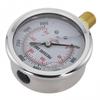 High Precision Hydraulic Oil Pressure Gauge with Dual Measurement Scales