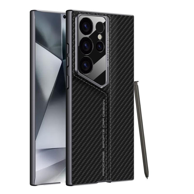 

Новая модель подходит для чехла для мобильного телефона Samsung S24Ultra Blade Warrior из простой кожи и защитного чехла с защитой от падений Ultra. Samsung S23Ultra