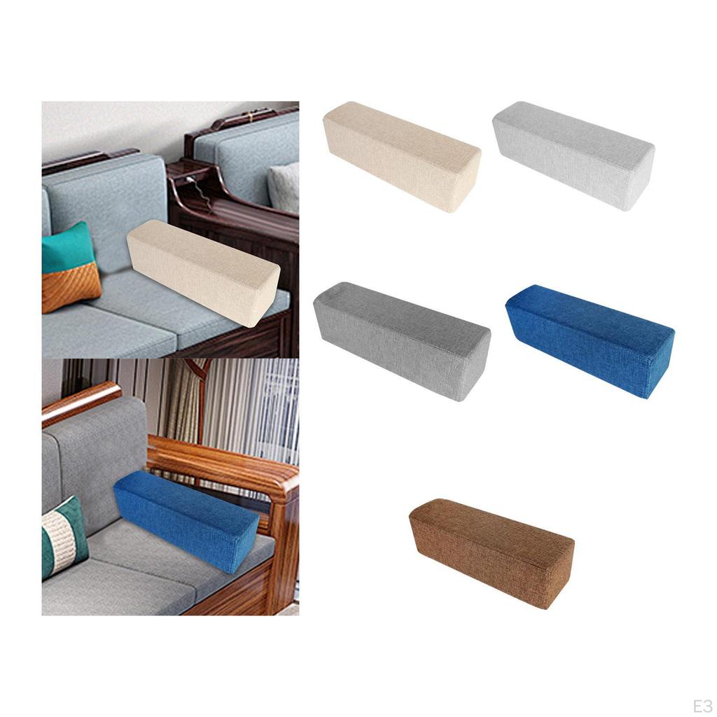 Armrest Cushion for Couch, Elbow Support Pillow with Washable Cover Home