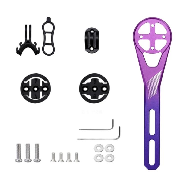 Cycling Stopwatches Speedometer Rack Out Fronts Bicycles Extension Bracket Bicycles Computer Mount Rack Light Stands фиолетовый