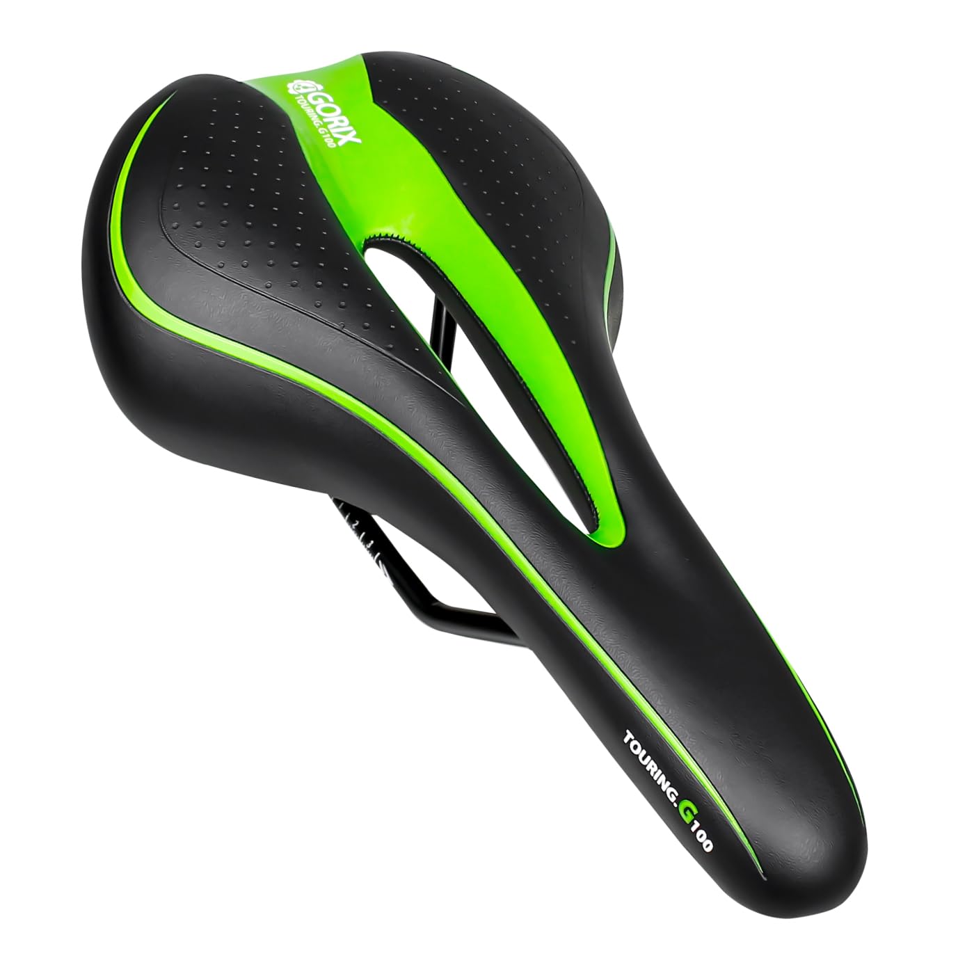 

GORIX Green Bicycle Memory Thick Soft Compatible with Road Mountain and Black x Green GX-C19 Saddle, Foam, Cushion, Type, Bikes, Bikes, More,