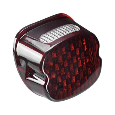Motorcycle Motorcycle LED Running Tail Light Brake License Plate Lamp for Harley Touring Dyna Road King XL 833 1200
