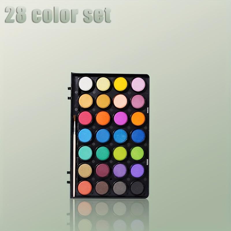 

1 шт. 28/48 цветов WatercolorPaint Washable Watercolor PaintSet Набор акварельных красок для начинающих и художников 48 colors