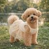 Korean Style Dog Summer Clothes Star Mesh Suspender Skirt Sweet Pet Strap Puff Skirt  Holiday