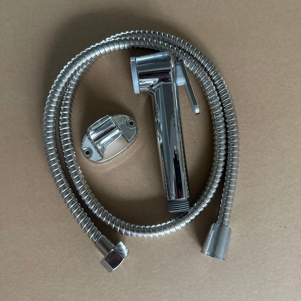 Handheld Bidet Sprayer Set for Toilet - Compact Women's Hygiene Device & Flush Enhancer
