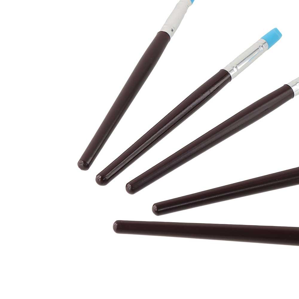 Handle for Pottery Art Engraving Art Supplies Clay Sculpting Tool Silicone Brush Painting Brush