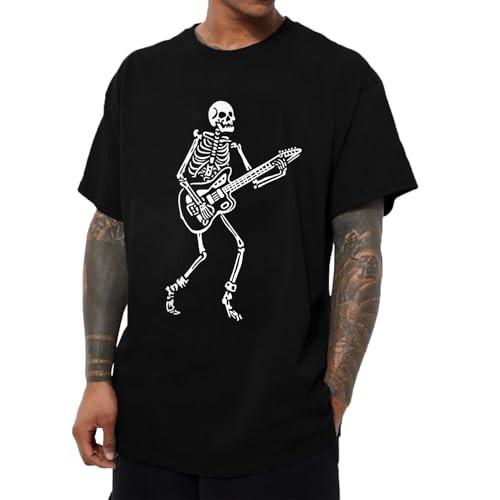 Mens Graphic Tees T-Shirts Oversized Letter Print Casual S