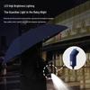 Hongye Automatic LED Flashlight UV Protection Umbrella