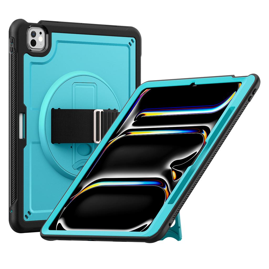 Para iPad Pro 13 (2025)/13 (2024) Capa de Tablet PC+TPU Dissipação de Calor Suporte Giratório