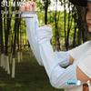 Ice Silk Sun Protection Sleeves with Finger Gloves - UV Protection, Breathable, Loose Fit for Men & Women