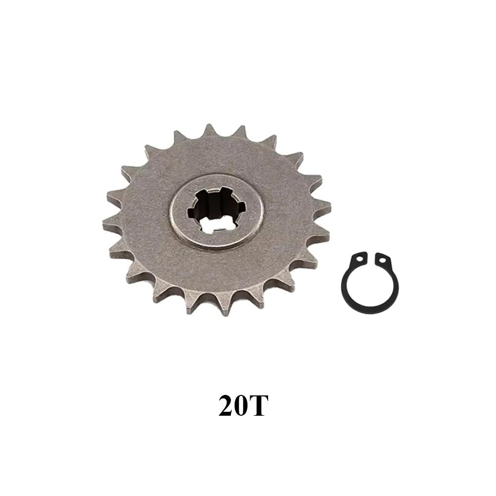 Pinion Angrenaj Cutie de Viteze Față T8F 11T 13T 17T 20T Pinion Pinion Roată Dințată Lanț Metal Pentru 47cc 49cc Minimoto ATV Bicicletă Mini Moped Scuter