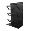 Pot Lid Organizer Rack Black Aluminium Alloy Multifunctional Chopping Board Organizer