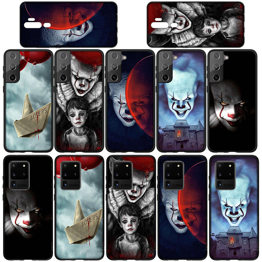 for iPhone 17 16 15 Xiaomi Poco F7 F8 X7 C85 C75 C71 M8 Redmi Note 14 13 12 11 Pro Max 14C 13C 15C A3 A4 Phone Case Stephen King's IT Pennywise Cover