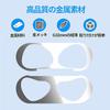 AirPods 4 (2024) for Dust Guard Air Pods 4 Compatible, Guard Cover 4 Pieces Failure Prevention Adsorption Dust Rubbish Metal Intrusion Prevention